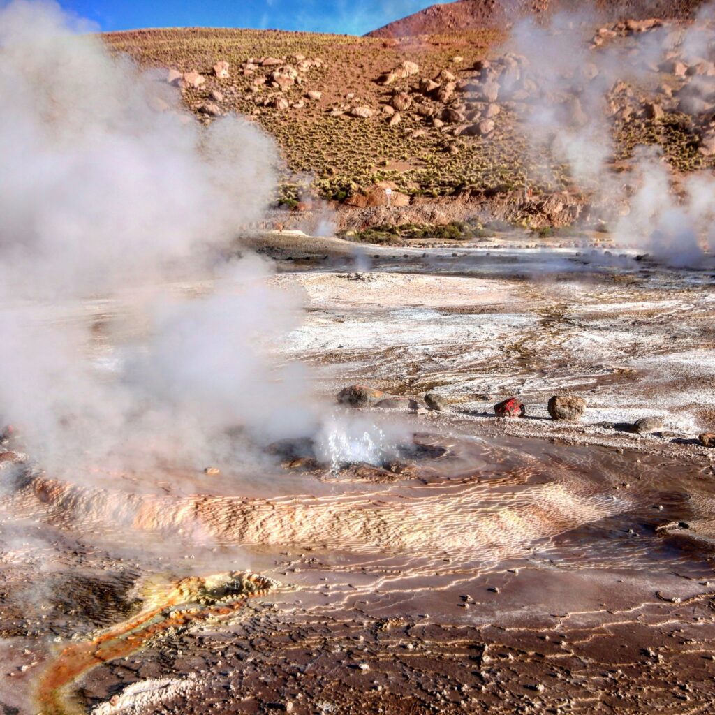 Geysers del tatio, Atacama, Chile