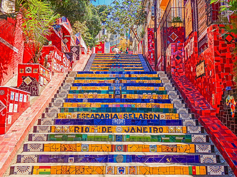 Rio-de-Janeiro-Brazil-Escadaria-Selarón-steps-stairs Rio-de-Janeiro-Brazil-Escadaria-Selarón-steps-stairs