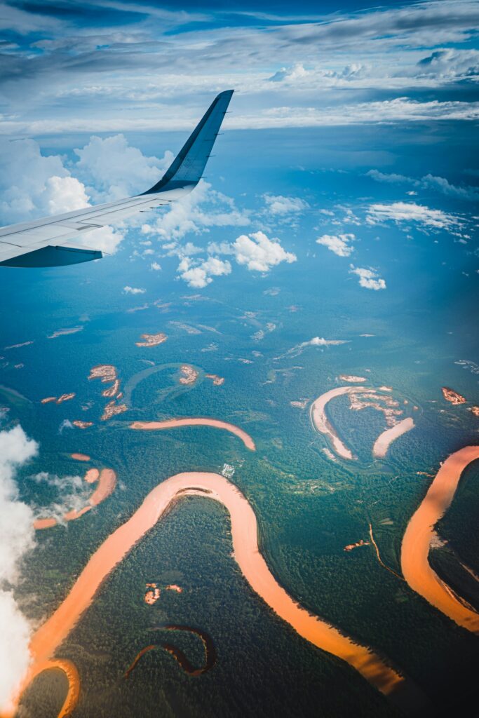 Amazon from above