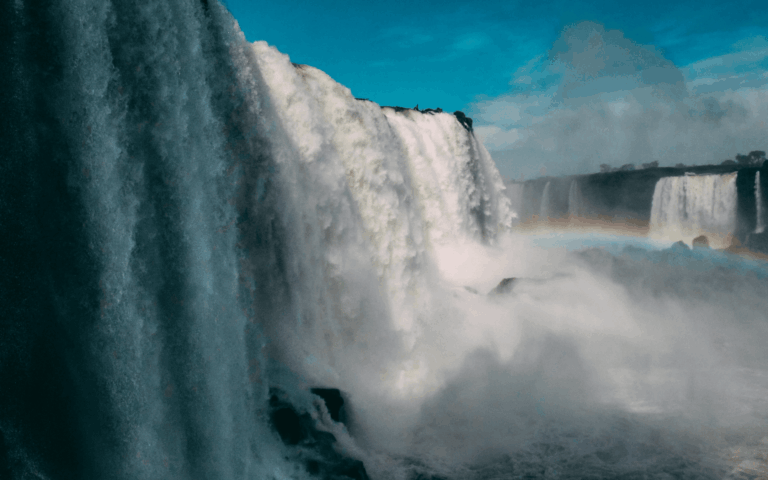 Moonbow in Iguassu Falls